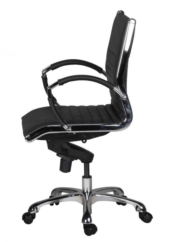 Office Ergonomic Leather Chair Salzburg Black 35958 Amstyle Drehstuhl Salzburg 2 Leder Schwarz Buero 3