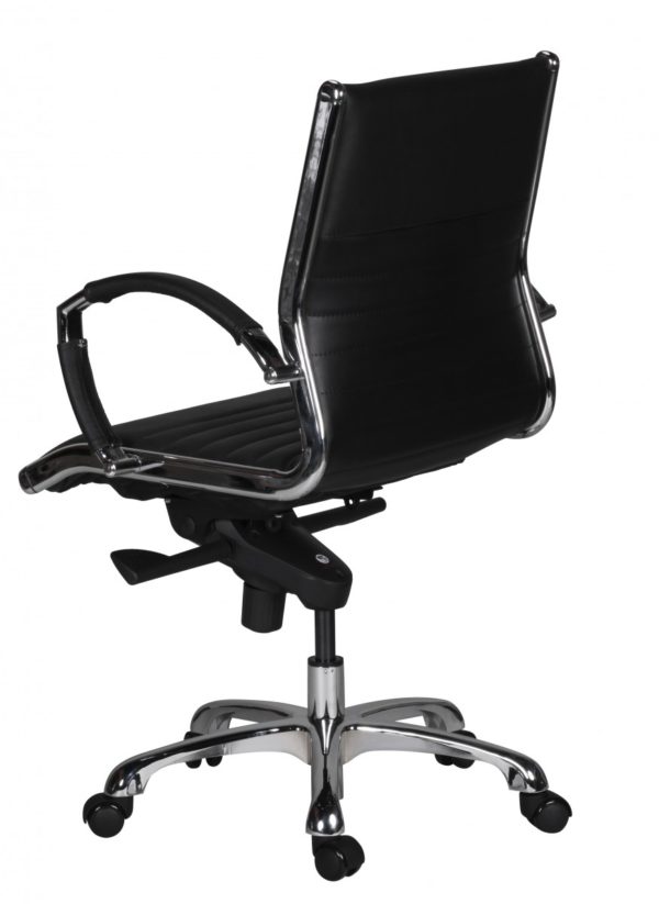 Office Ergonomic Leather Chair Salzburg Black 35958 Amstyle Drehstuhl Salzburg 2 Leder Schwarz Buero 4