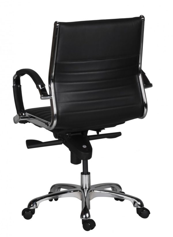 Office Ergonomic Leather Chair Salzburg Black 35958 Amstyle Drehstuhl Salzburg 2 Leder Schwarz Buero 5