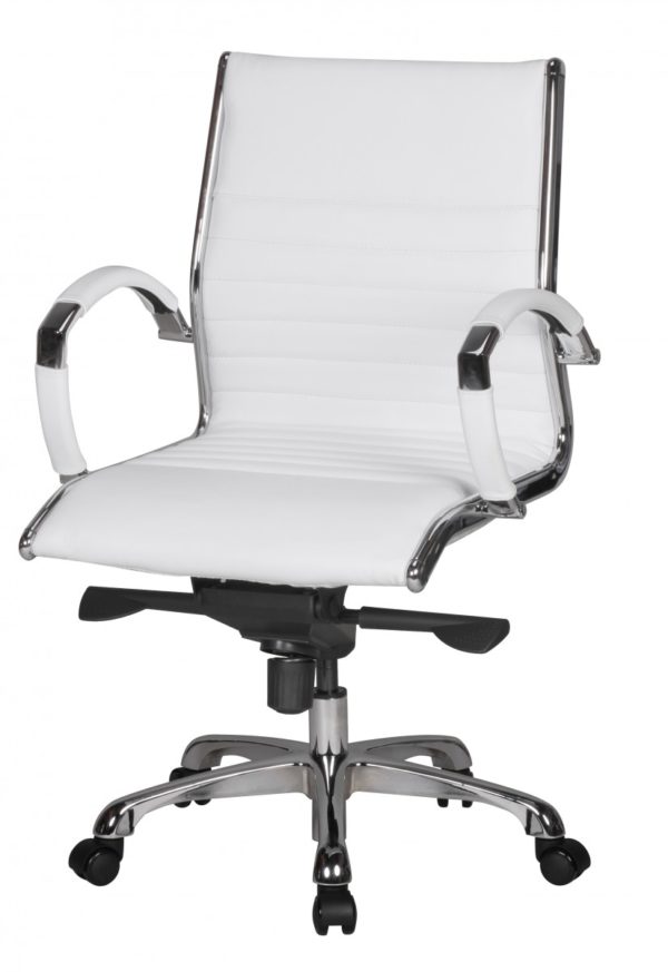 Office Ergonomic Leather Chair Salzburg White 35959 Amstyle Drehstuhl Salzburg 2 Leder Schwarz Buerost