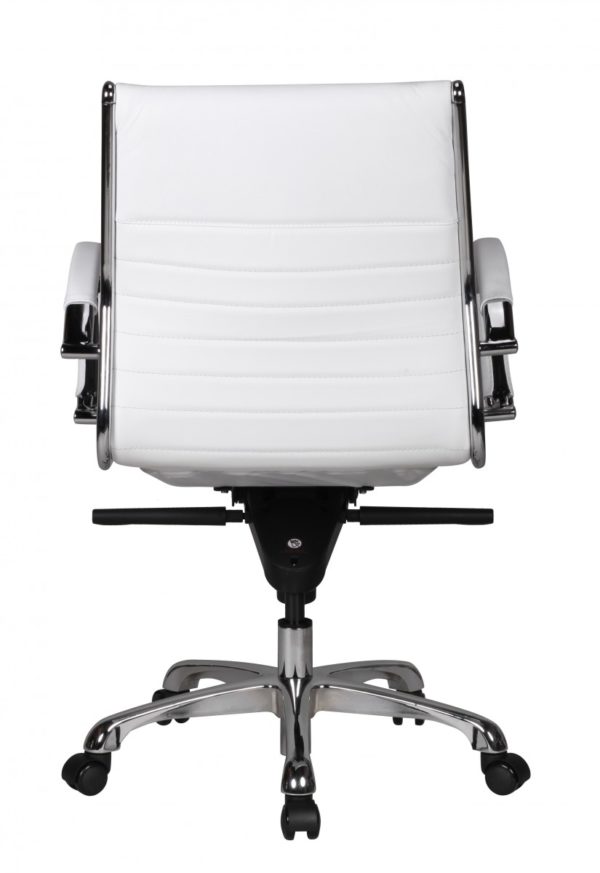 Office Ergonomic Leather Chair Salzburg White 35959 Amstyle Drehstuhl Salzburg 2 Leder Weiss Bueros 2