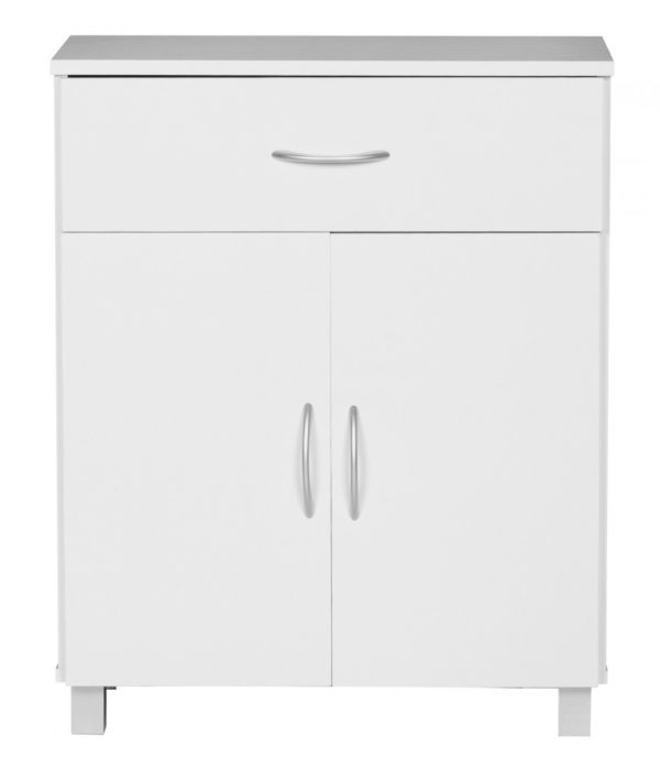 White With 1 Drawer &Amp; 2 Doors 60 X 75 X 30 Cm 35978 Wohnling Sideboard Weiss 90 X 75 Cm Wl1 336 Wl1 1