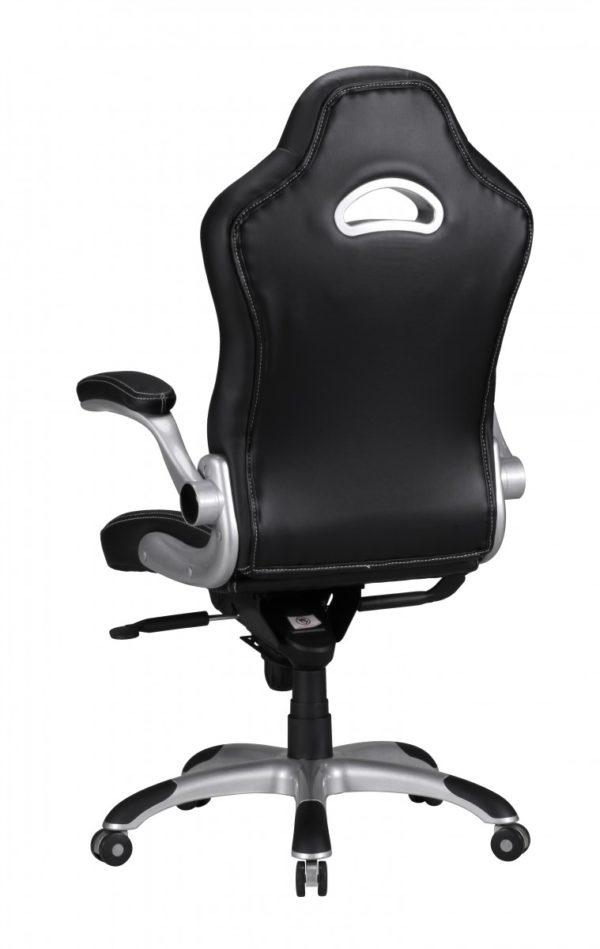 Office Ergonomic Chair Racing 36304 Chefsessel Amstyle Racing Leder Optik Schwarz Gr 6