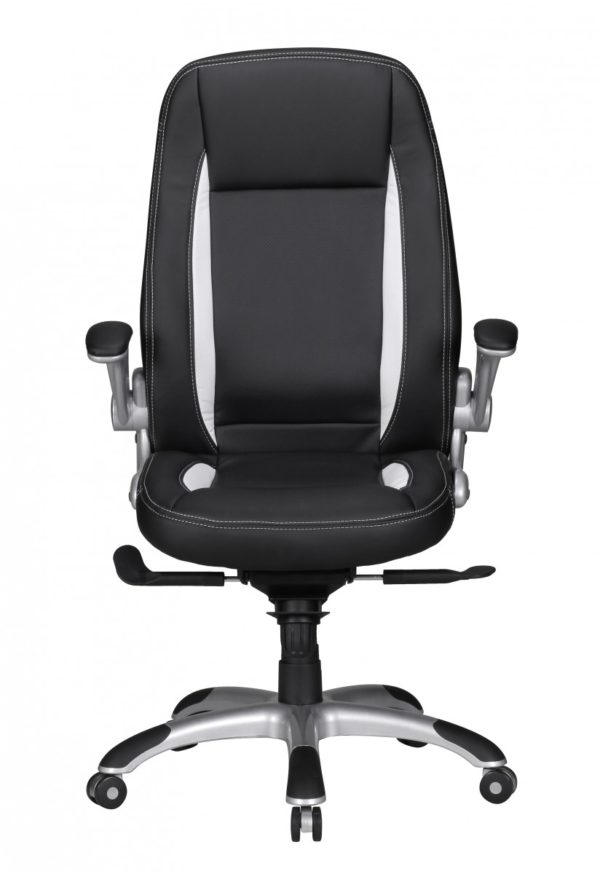 Office Ergonomic Chair Belgrade 36305 Chefsessel Amstyle Belgrad Leder Optik Schwarz S 2