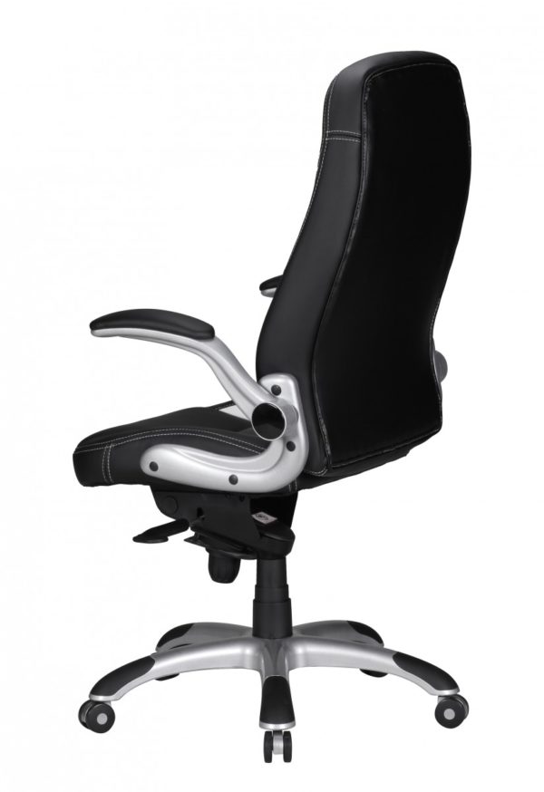 Office Ergonomic Chair Belgrade 36305 Chefsessel Amstyle Belgrad Leder Optik Schwarz S 5