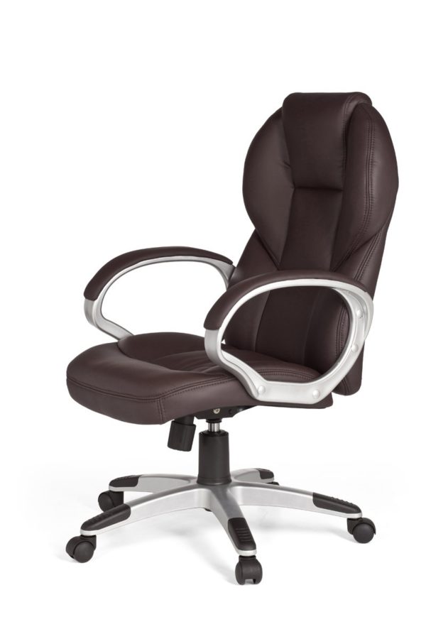 Boss Office Ergonomic Chair Matera Brown, Desk Chair Xxl Upholstery 120Kg 3677 005