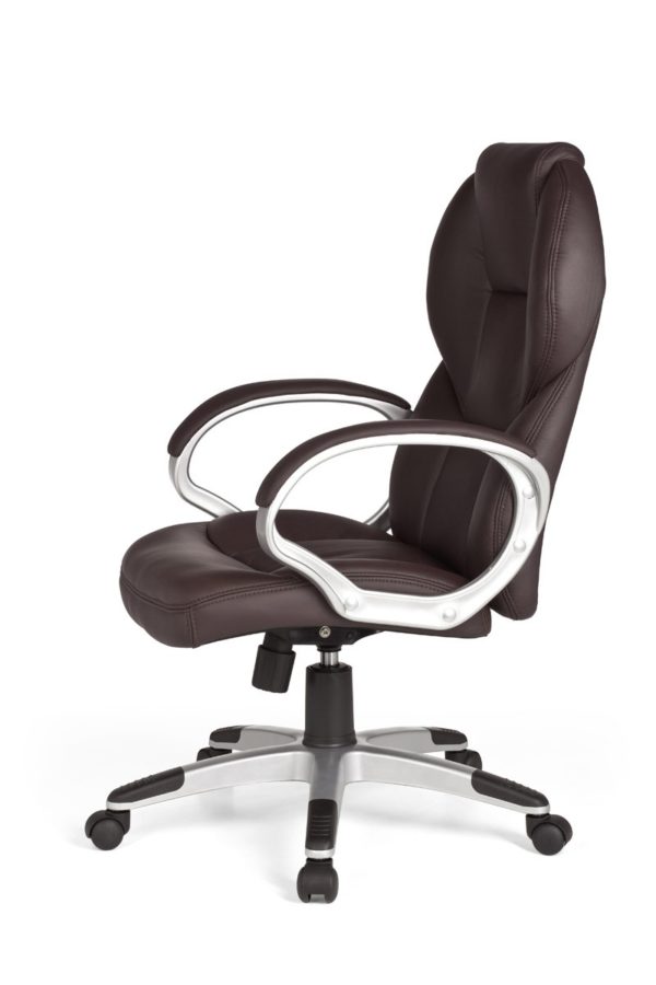 Boss Office Ergonomic Chair Matera Brown, Desk Chair Xxl Upholstery 120Kg 3677 006
