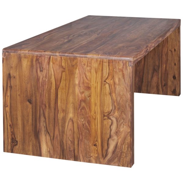 Desk Boha Solid Wood Sheesham Computer Table 200 Cm Wide Real Wood Design Filing Office Table Country Style 38369 Wohnling Schreibtisch Boha Massiv Holz Shee 5