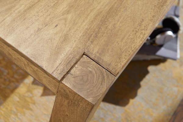 Couchtisch Mumbai Massiv-Holz Akazie 110 Cm Breit Wohnzimmer-Tisch Design Natur-Produkt Beistelltisch 38385 Wohnling Couchtisch Mumbai Massiv Holz Akaz 3