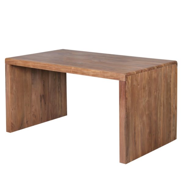 Desk Boha Solid Wood Acacia Computer Table 140 Cm Wide Real Wood Design Filing Office Table Country Style 38408 Wohnling Schreibtisch Boha Massiv Holz Akaz 5