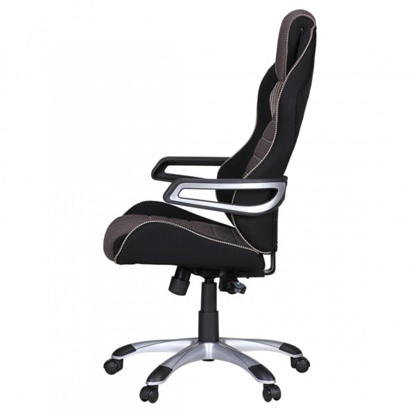 Office Ergonomic Chair Valentino Grey 39107 Amstyle Valentino Racing Chefsessel Silver 5