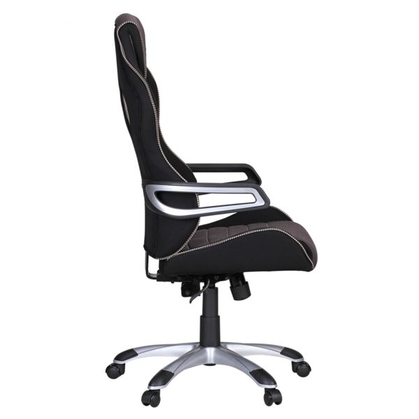 Office Ergonomic Chair Valentino Grey 39107 Amstyle Valentino Racing Chefsessel Silver 7