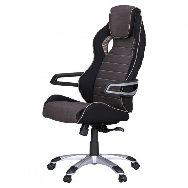 Office Ergonomic Chair Valentino Grey 39107 Amstyle Valentino Racing Chefsessel Silver 10