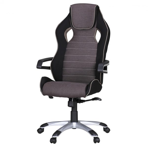 Office Ergonomic Chair Valentino Grey 39107 Amstyle Valentino Racing Chefsessel Silver 15