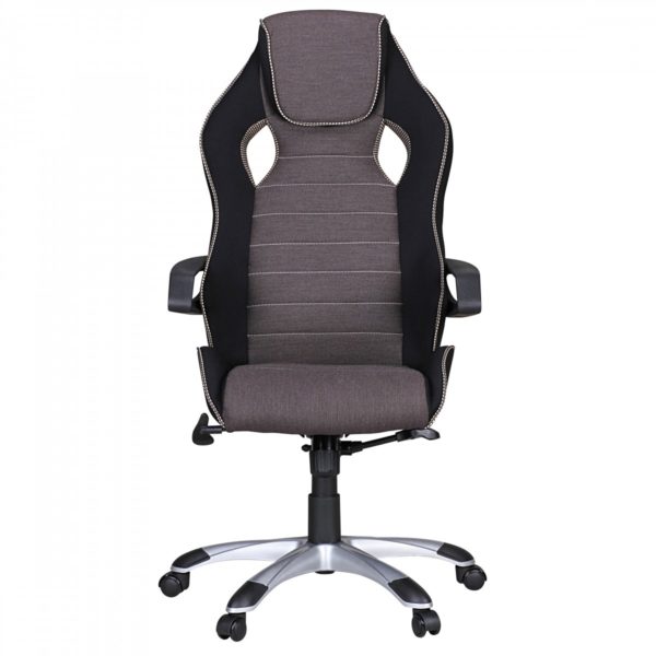 Office Ergonomic Chair Valentino Grey 39107 Amstyle Valentino Racing Chefsessel Silver 16
