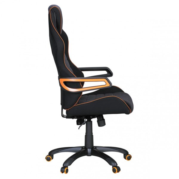 Office Ergonomic Chair Valentino Black 39113 Amstyle Valentino Racing Chefsessel Orange 3