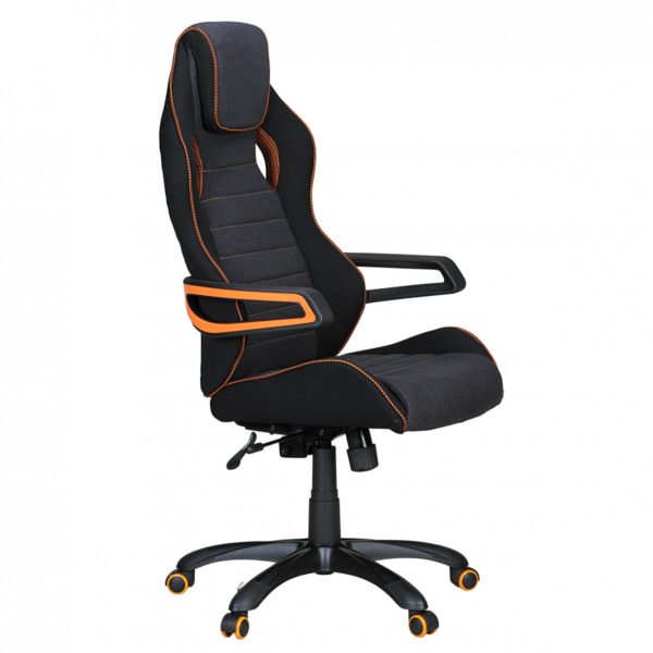 Office Ergonomic Chair Valentino Black 39113 Amstyle Valentino Racing Chefsessel Orange 7
