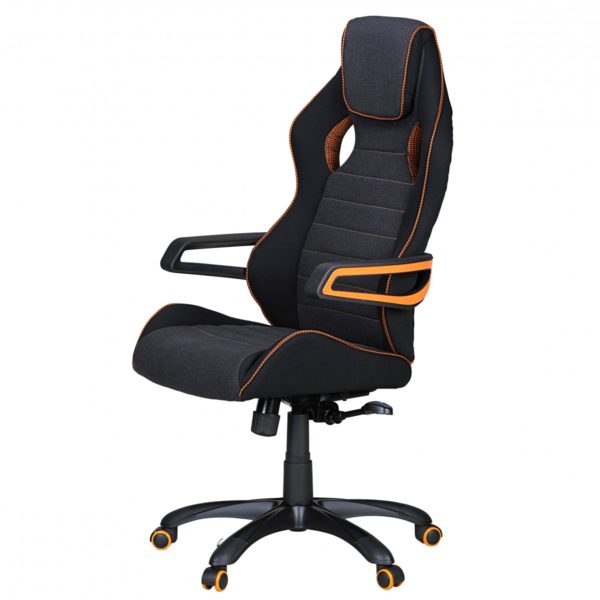 Office Ergonomic Chair Valentino Black 39113 Amstyle Valentino Racing Chefsessel Orange 9