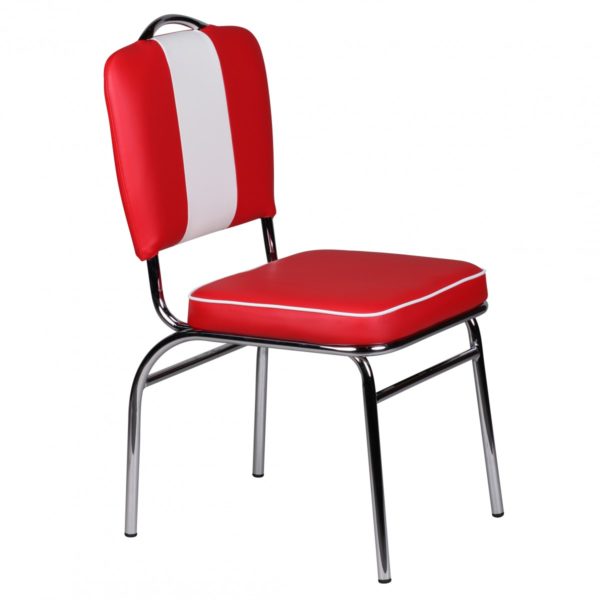 Elvis American Diner 50S Retro Dining Chair Color Red White 39205 Wohnling Esszimmerstuhl American Diner 50Er 2