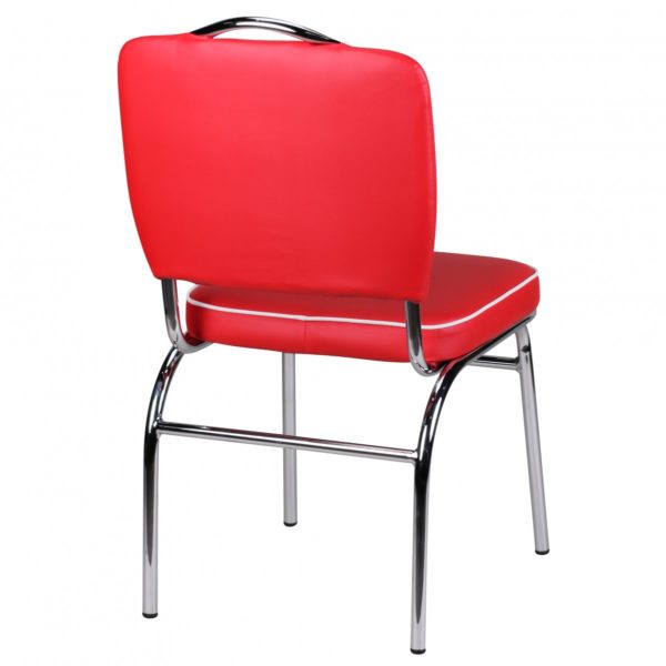 Elvis American Diner 50S Retro Dining Chair Color Red White 39205 Wohnling Esszimmerstuhl American Diner 50Er 5