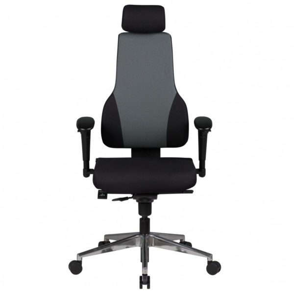 Office Chair Qentin Black / Gray 40174 Amstyle Chefsessel Qentin Spm1 272 Spm1 272