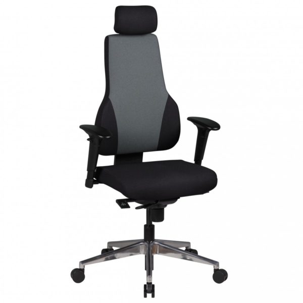 Office Chair Qentin Black / Gray 40174 Amstyle Chefsessel Qentin Spm1 272 Spm1 272 1