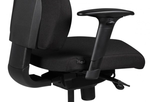 Desk Ergonomic Chair Darius Boss 40181 Amstyle Chefsessel Darius Stoffbezug Schwar 1