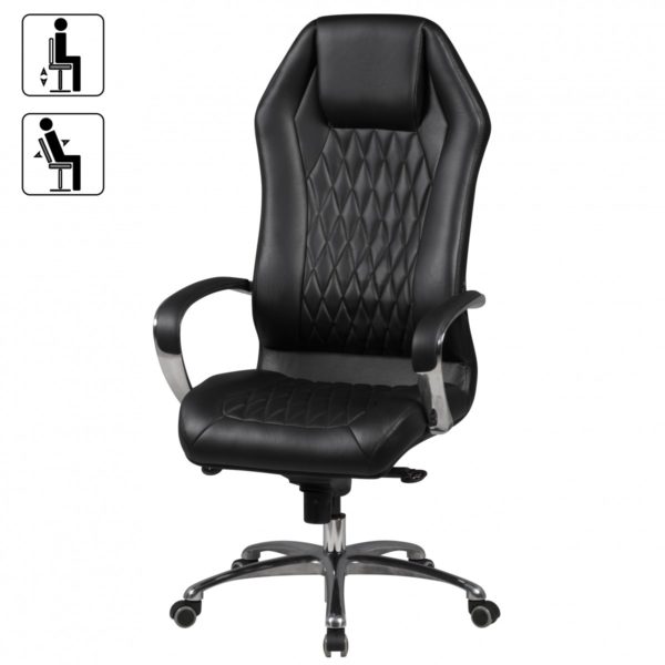 Desk Ergonomic Leather Chair Monterey X-Xl 40235 Amstyle Chefsessel Monterey Echtleder Spm1 2