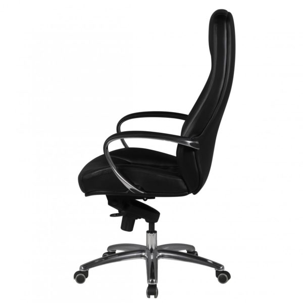 Desk Ergonomic Leather Chair Austin X-Xl 40238 Amstyle Chefsessel Austin Echtleder Schwarz 3