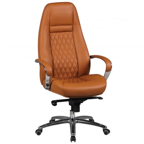 Desk Ergonomic Leather Chair Austin X-Xl 40239 Amstyle Chefsessel Austin Echtleder Caramel D