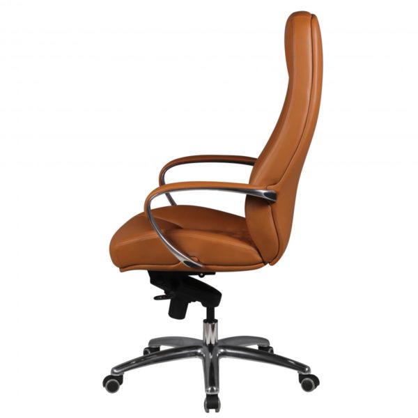 Desk Ergonomic Leather Chair Austin X-Xl 40239 Amstyle Chefsessel Austin Echtleder Caramel 3