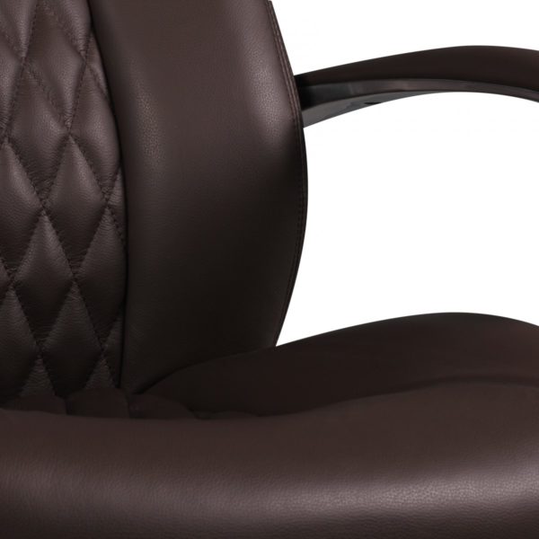 Desk Ergonomic Leather Chair Austin X-Xl 40240 Amstyle Chefsessel Austin Echtleder Braun D 5