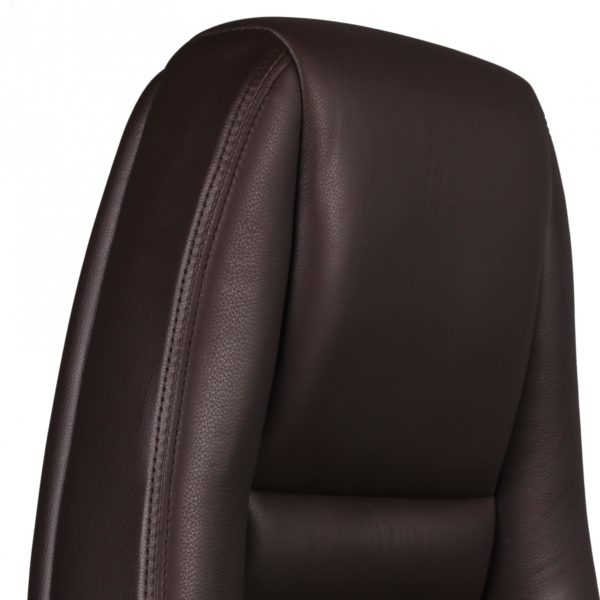 Desk Ergonomic Leather Chair Austin X-Xl 40240 Amstyle Chefsessel Austin Echtleder Braun D 6