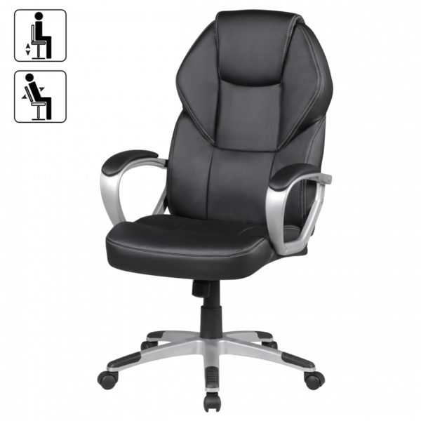 Boss Desk Ergonomic Chair Detroit Black X-Xl Executive 40247 Amstyle Chefsessel Detroit Schwarz Spm1 307 2
