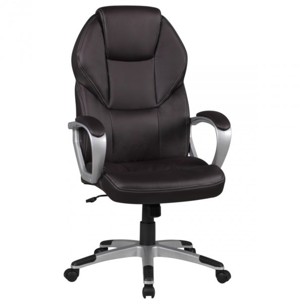 Boss Desk Ergonomic Chair Detroit Brown X-Xl Executive 40248 Amstyle Chefsessel Detroit Kunstleder Braun 1