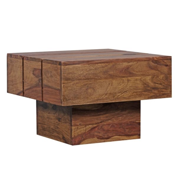 Table Sheesham Hardwood Coffee Table 44 X 44 X 30 Cm Coffee Table Solid Wide Cube Square 40325 Wohnling Beistelltisch Sira Massivholz Shee 6
