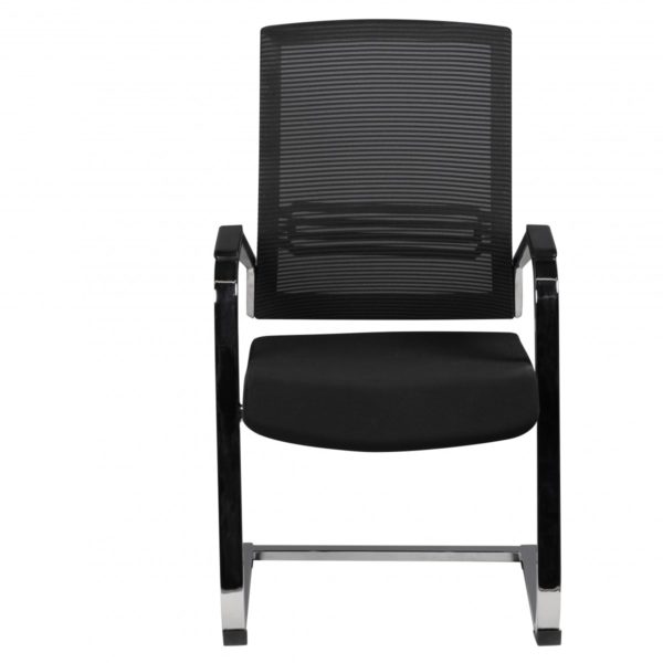 Cantilever Apollo A3 Meeting Chair Fabric Black Rocking Chair Xxl Chrome 120Kg Visitors Chair Design 40464 Amstyle Besucherstuhl Visitor Apollo A3 Spm 1