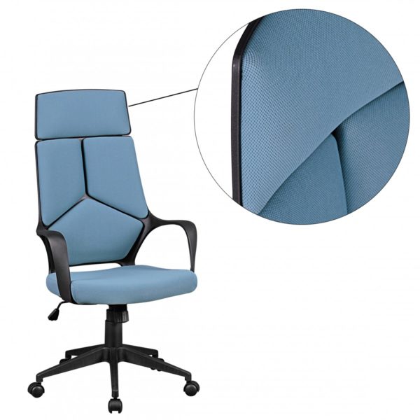 Desk Ergonomic Chair Techline 40543 Amstyle Buerostuhl Techline Blau Spm1 331 S 5