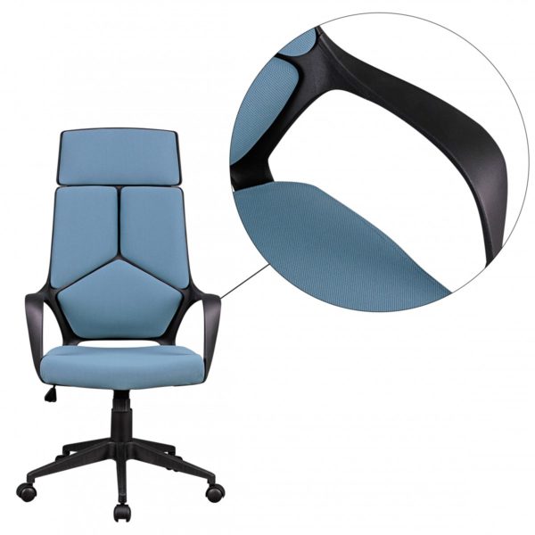 Desk Ergonomic Chair Techline 40543 Amstyle Buerostuhl Techline Blau Spm1 331 S 6