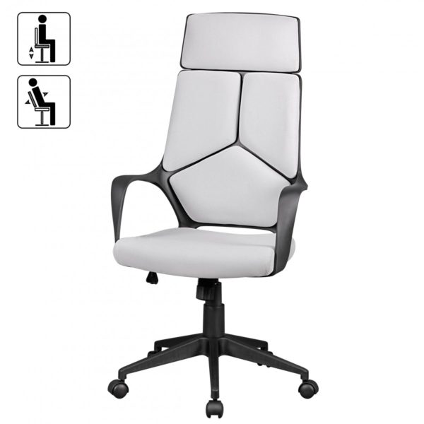 Desk Ergonomic Chair 40544 Amstyle Buerostuhl Techline Hellgrau Spm1 3 3