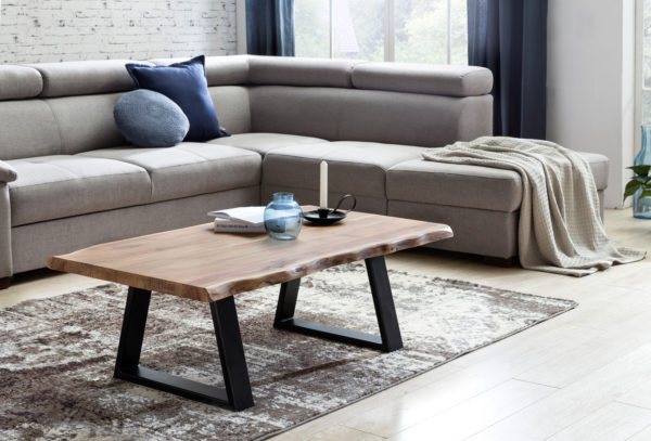 Coffee Table In Solid Wood Acacia 40889 Wohnling Couchtisch Gaya Aus Massivholz Aka 1