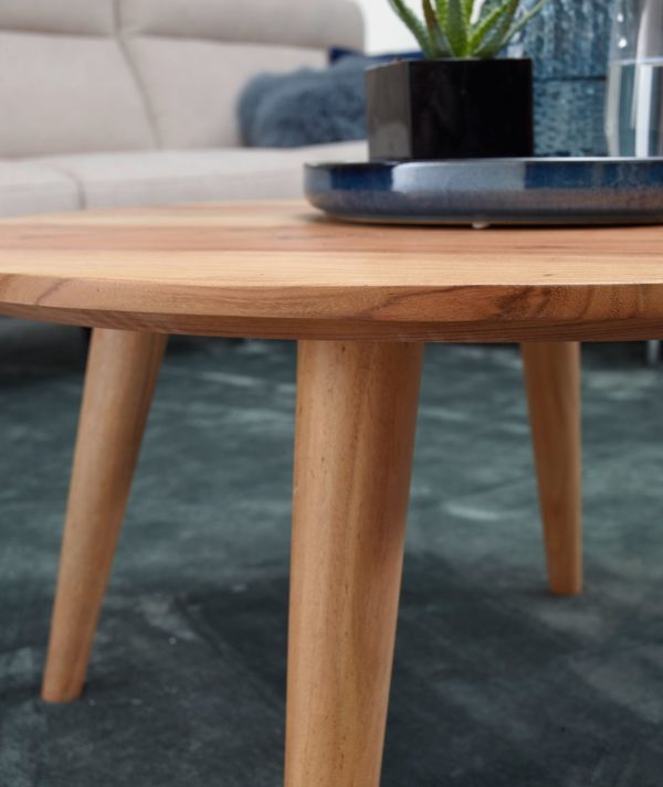 Coffee Table Solid Wood Acacia 40905 Wohnling Couchtisch Boha Massivholz Akazie 11