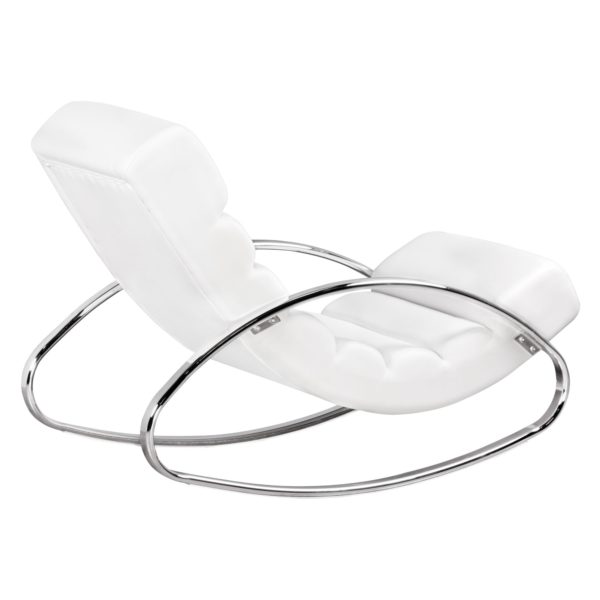 Relaxliege Sessel Fernsehsessel Farbe Weiß Relaxsessel Design Schaukelstuhl Wippstuhl Modern 40919 Wohnling Relaxliege Sessel Fernsehsessel Fa 5