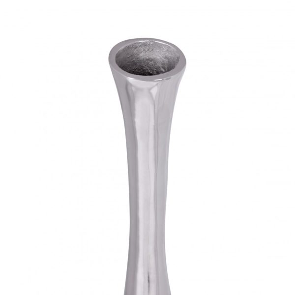 Deko Vase Groß Bottle S Aluminium Modern Mit 1 Öffnung In Silber 41670 Wohnling Deko Vase Bottle S Wl1 919 Wl1 919 3