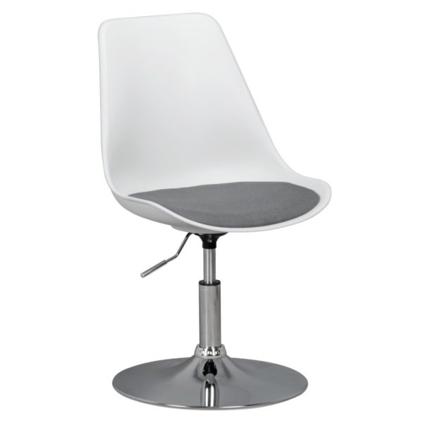 Кресло Corsica Для Отдыха Ткань Белого/Серого Цвета 42071 Amstyle Drehsessel Korsika Grau Spm2 006 Spm2