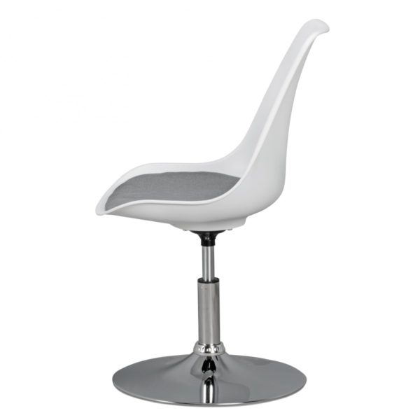 Кресло Corsica Для Отдыха Ткань Белого/Серого Цвета 42071 Amstyle Drehsessel Korsika Grau Spm2 006 Sp 4