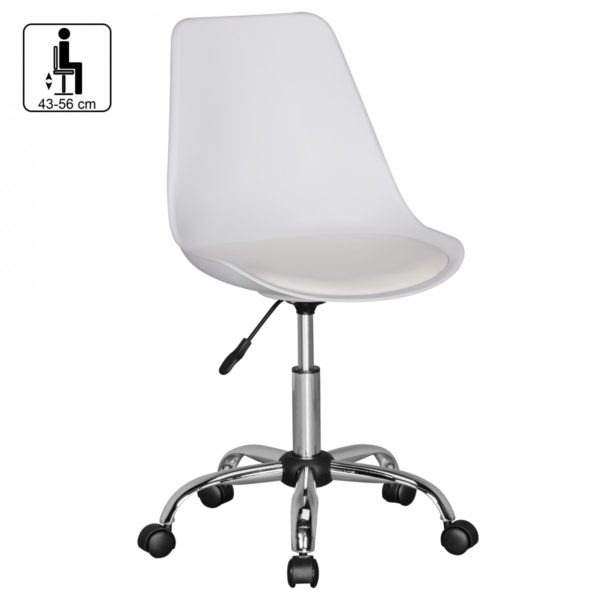 Desk Ergonomic Chair Corsica   42073 Amstyle Drehstuhl Korsika Weiss Spm1 335 Sp 1