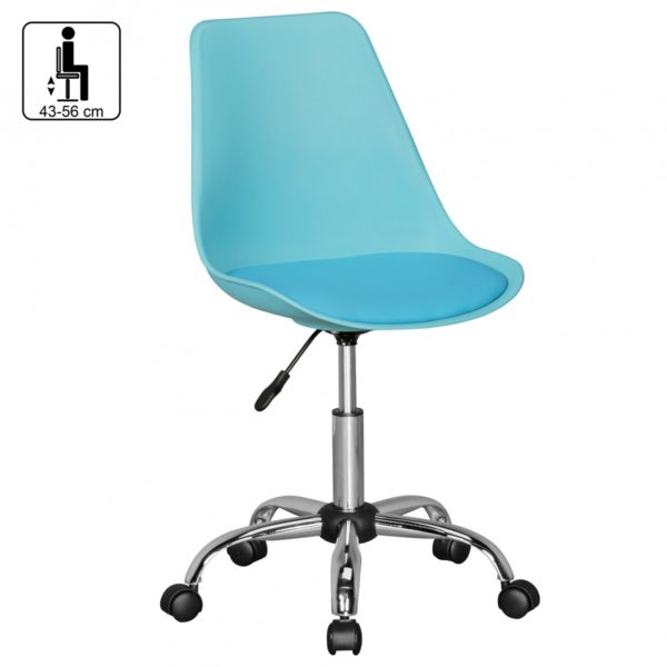 Desk Ergonomic Chair Corsica   42074 Amstyle Drehstuhl Korsika Blau Spm1 336 Spm 1