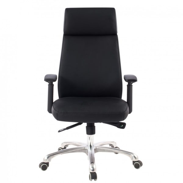 Office Chair Porto Genuine Leather Black Ergonomic With Headrest 42835 Amstyle Buerostuhl Porto Bezug Echt Leder S 6