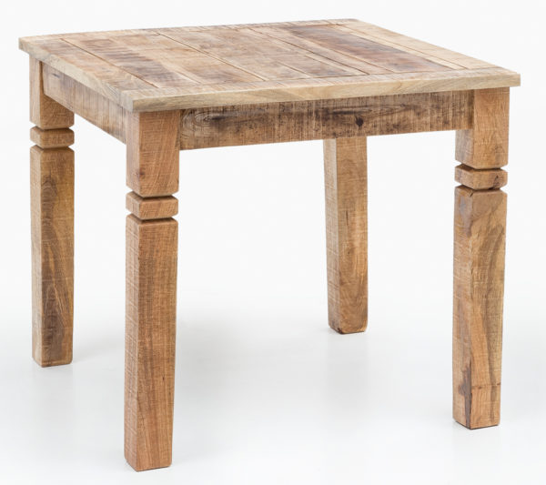 Table Rustica 80 X 80 X 76 Cm Mango Solid Wood Square 43692 Wohnling Esszimmertisch Rustica 80X80X76Cm 4